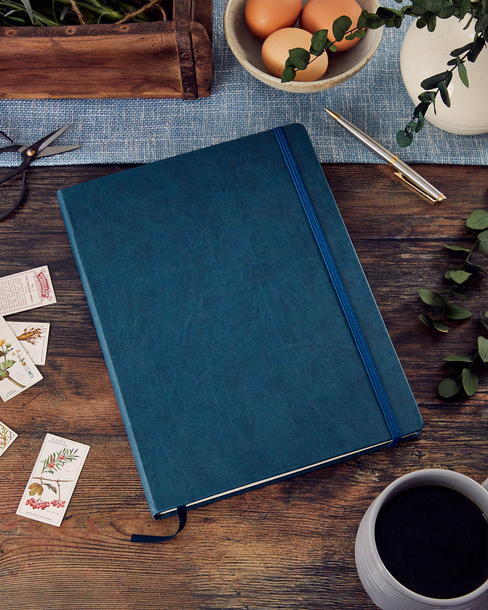 Symphony Blue Hardcover Journal By Beechmore Books | London – beechmore