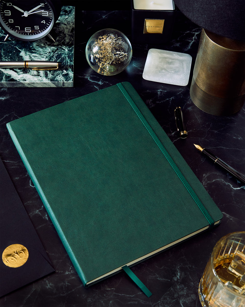 Dartmouth Green Hardcover Journal By Beechmore Books
