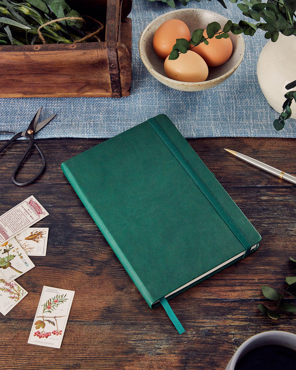 Dartmouth Green A5 Ruled Hardcover Journal By Beechmore Books | London